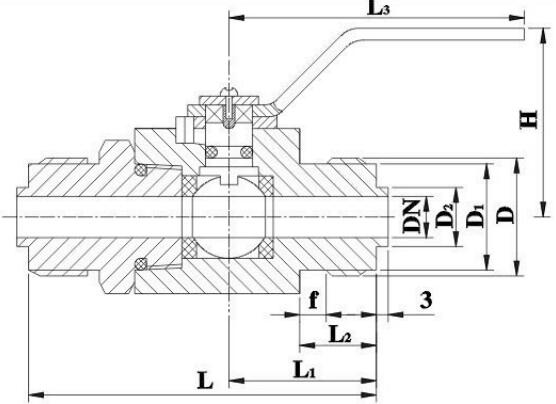 Drawing of CB T3191 High Pressure Ball Valve.jpeg Drawing of CB T3191 High Pressure Ball Valve.jpeg